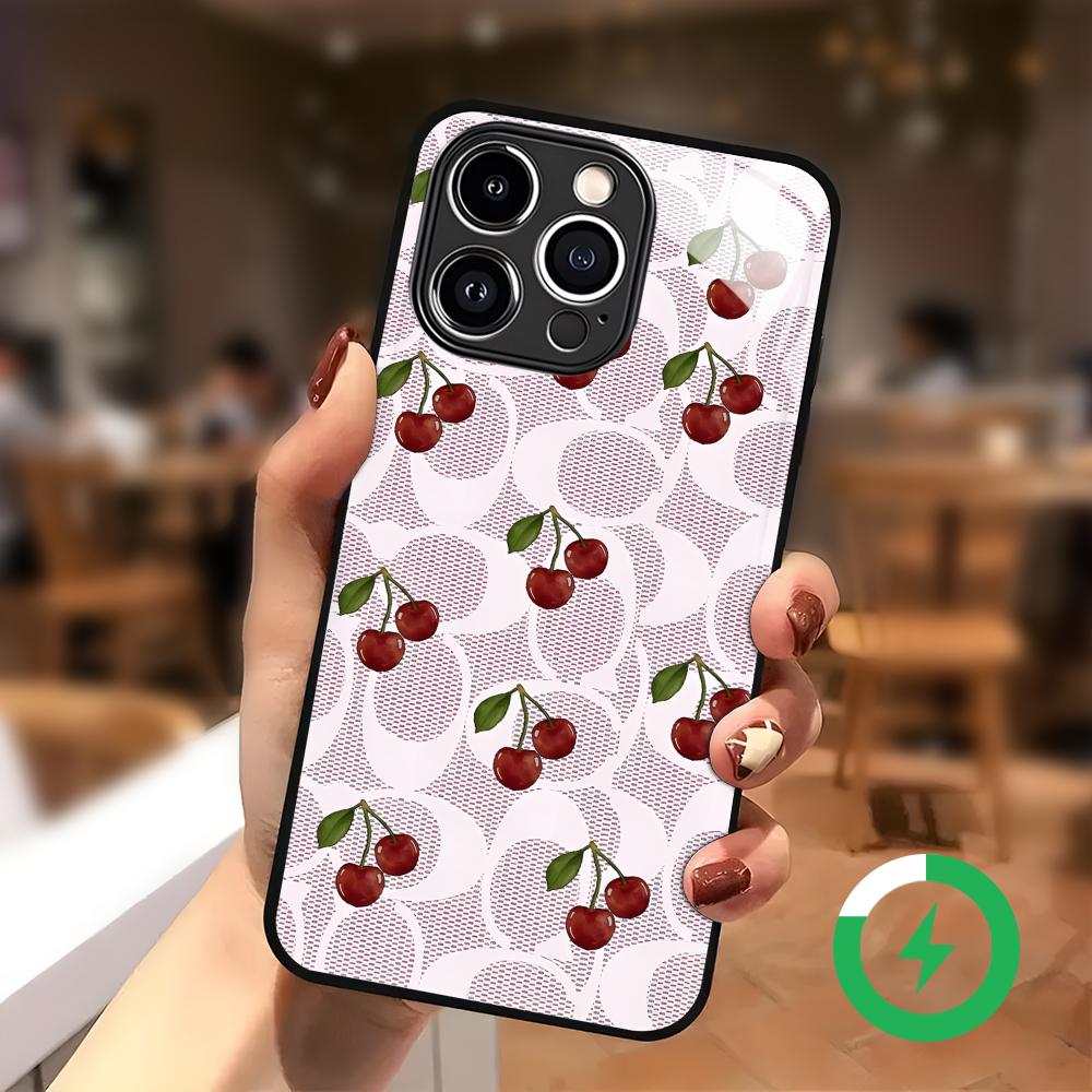 Cherry Luxury Pattern Phone Ca - Mini Pc Case recension och pris