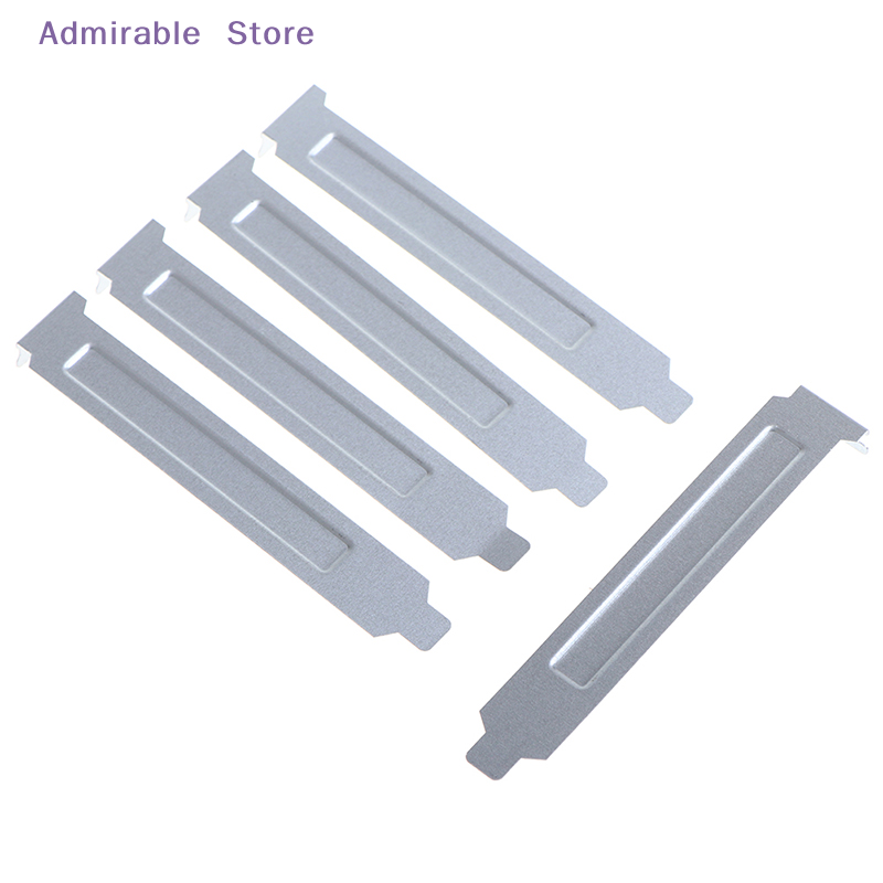[W]5pcs 12cm Silver PCI Slot C - Dust Filter Pc recension och pris