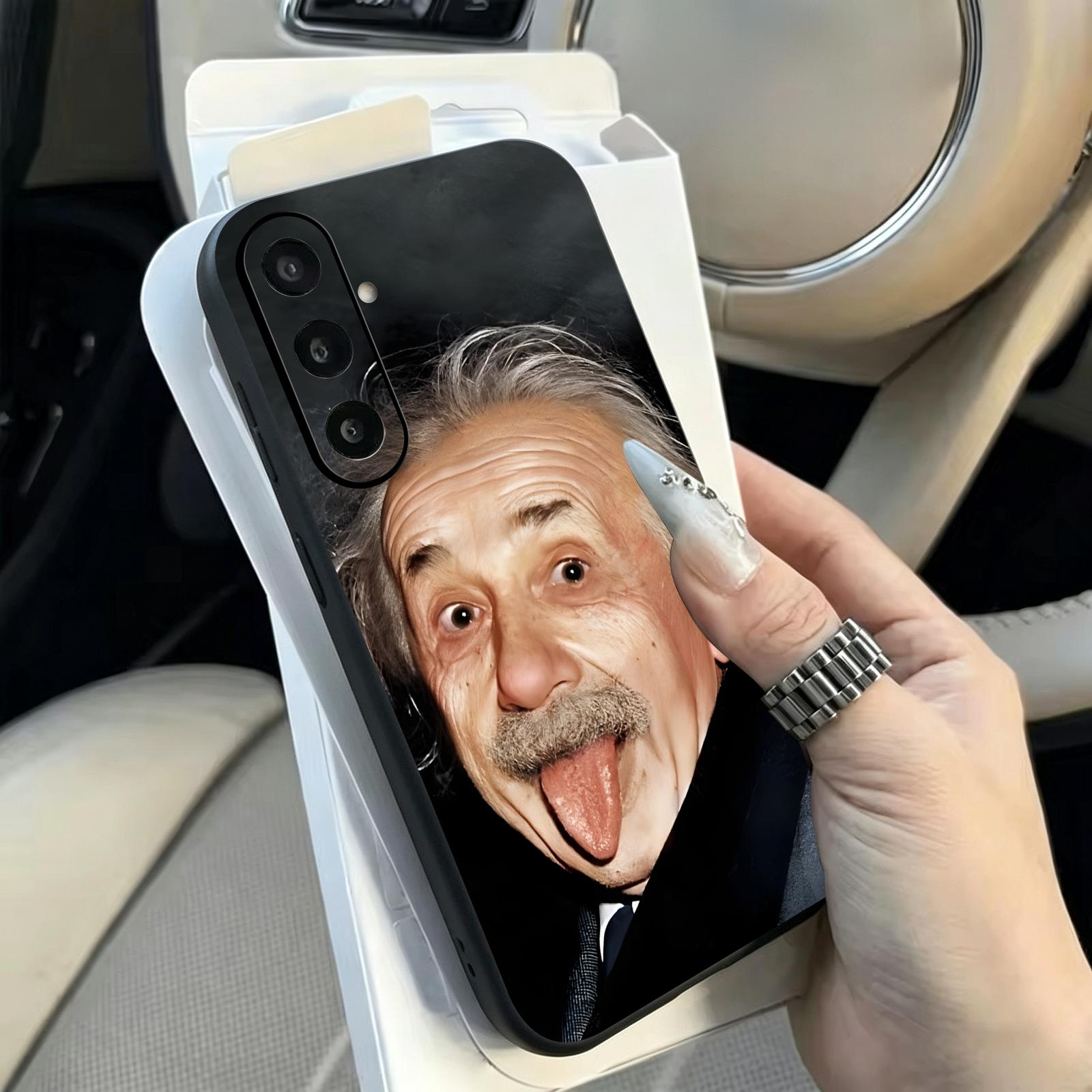 scientist Albert Einstein Phon - Matte Pc Case recension och pris