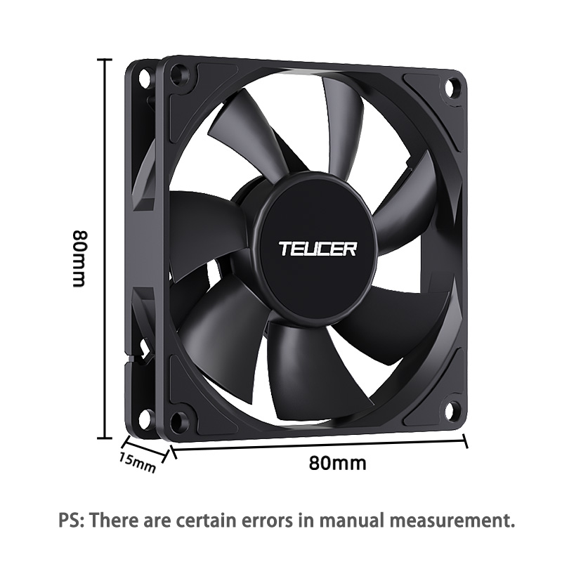 Teucer UT-8015 8CM Chassis Fan - Pc Chassis recension och pris